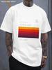 Men's Vintage VHS Cassette T-Shirt - Retro 80s 90s Suitable for Daily Streetwear, Machine Washable Round Neck Short-Slee