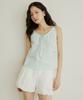 ADAUL Tunnel String Sleeveless Blouse - Mint