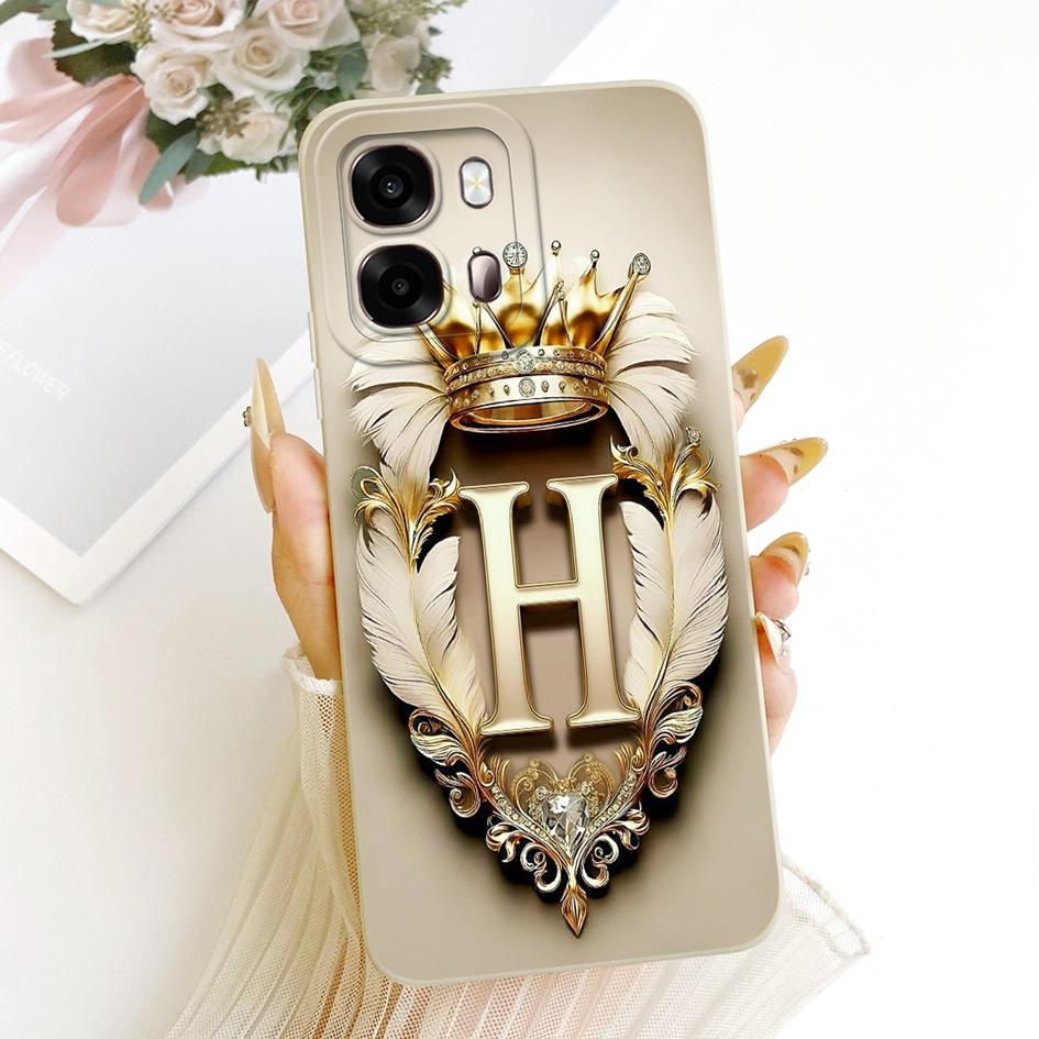 Чехол для OPPO A6s 4G 5G CPH2789 CPH2815 Модный с инициалами Мягкий силиконовый чехол для пары на телефон Для OPPO A6s A 6s OPPOA6s Funda