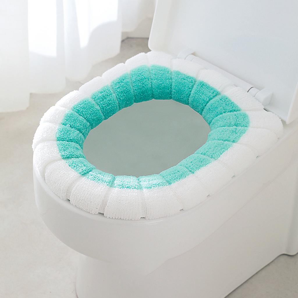 Universal Bathroom Warm Soft Toilet Seat Lid Cover Mat Pad Cushion Home Decor