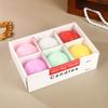 Creative Seven-color Spherical Candle Household Non-romantic Wedding Handmade Round Ball Small Candle Set Box