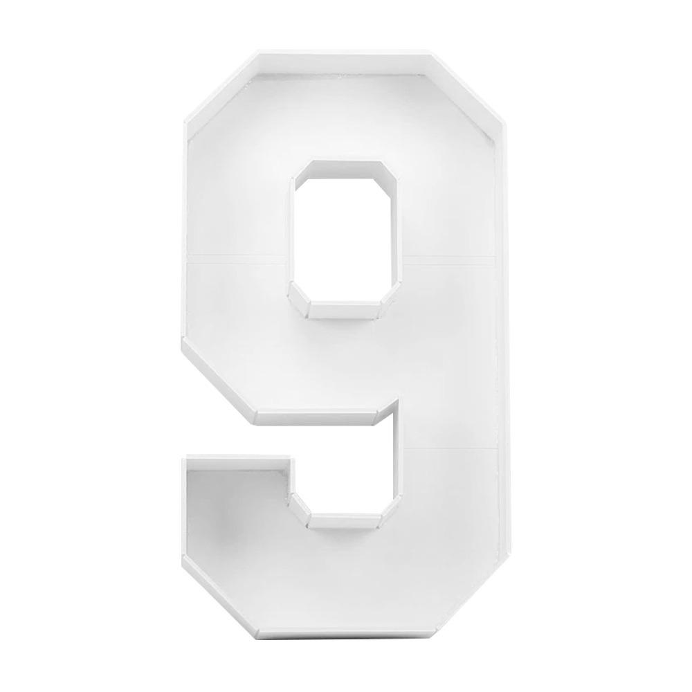 Numbers 0-9 3D Balloon Frame Three-dimensional Digital Marquee Balloon Frame  Graduation Party