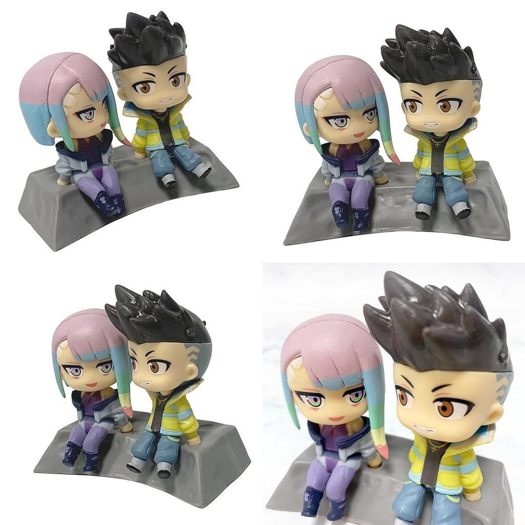 Cyberpunk Edgerunners Pvc Action Figure Collectible Desktop Figurine For Fans