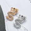 Dragon Fashion Gift Men's Collar Clothing Decorative Corsage Jewelry Brooch Pins Suit Accessories