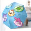 Sanrio Automatic Opening and Closing Parasol Compact Travel Umbrella with 8 Ribs for Women and Men Ideal Birthday/Christmas Gift, Outdoor Ac