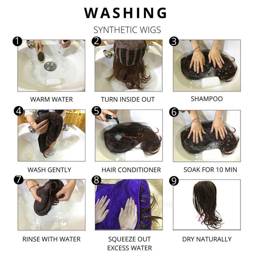 Коричневый золотой смешанный цвет средняя часть длинные волосы вьющиеся искусственные волосы набор большой волны градиентный парик с изменением