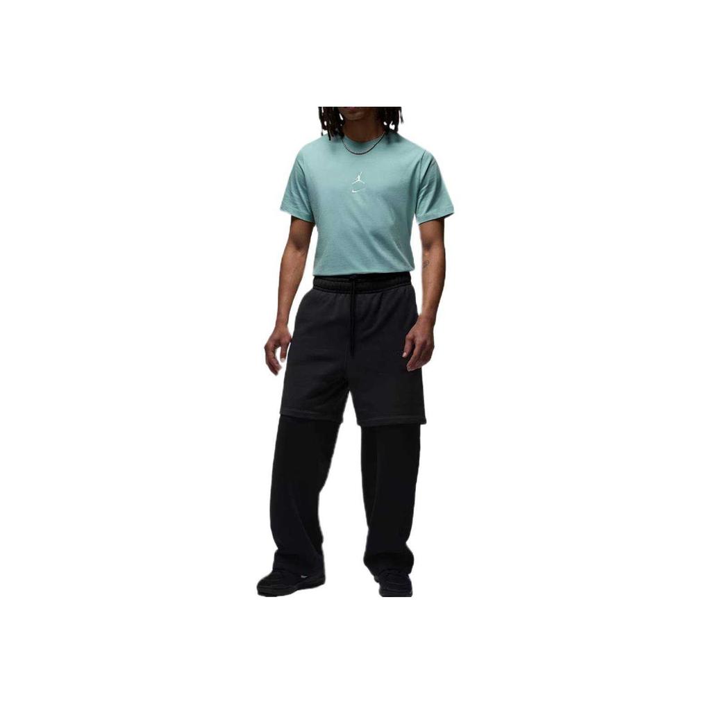 Jordan Jumpman MVP SS25 Stylish Simple Solid Color Short Sleeve T-Shirt Men Tops Green IB7522-309