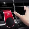 1PCS Car Magnetic L-shaped Car Dedicated GPS Phone Holder Emblem for Toyota TRD Chr Corolla Camry Rav4 Yaris Hilux Prius Avensis Auris
