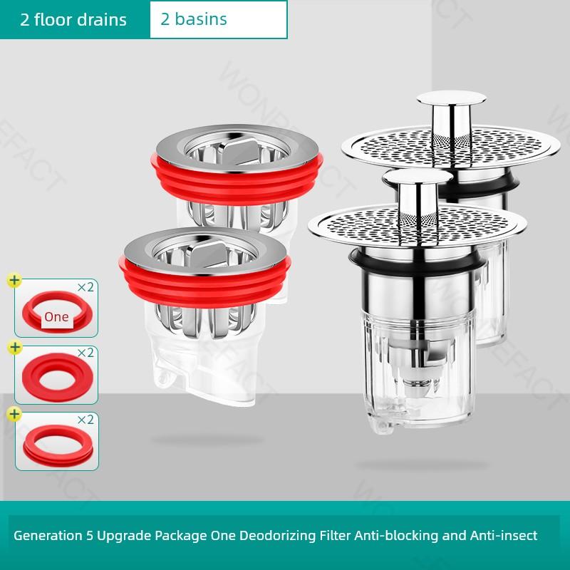 Anti-Odor Appliance Shower Room Quick Drainage Anti-Odor Floor Drain