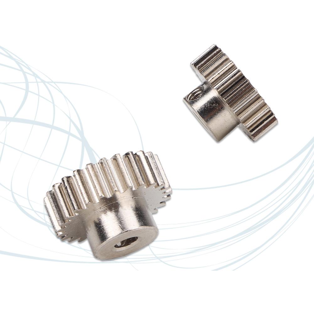 Metal Motor Gear 0.6M 25T Accessory Replacement Fit for 1/10 Electric RC Car