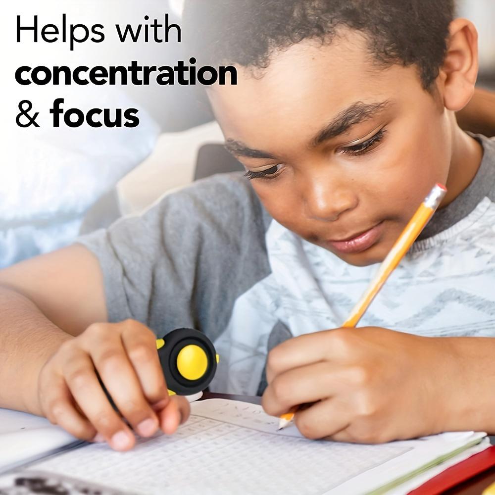 Pad Fidget Pad с 8 функциями Fidget, регулятором Fidget, регулятором стресса, игрушечным кубом Fidget, снимающим стресс и тревожные игрушки