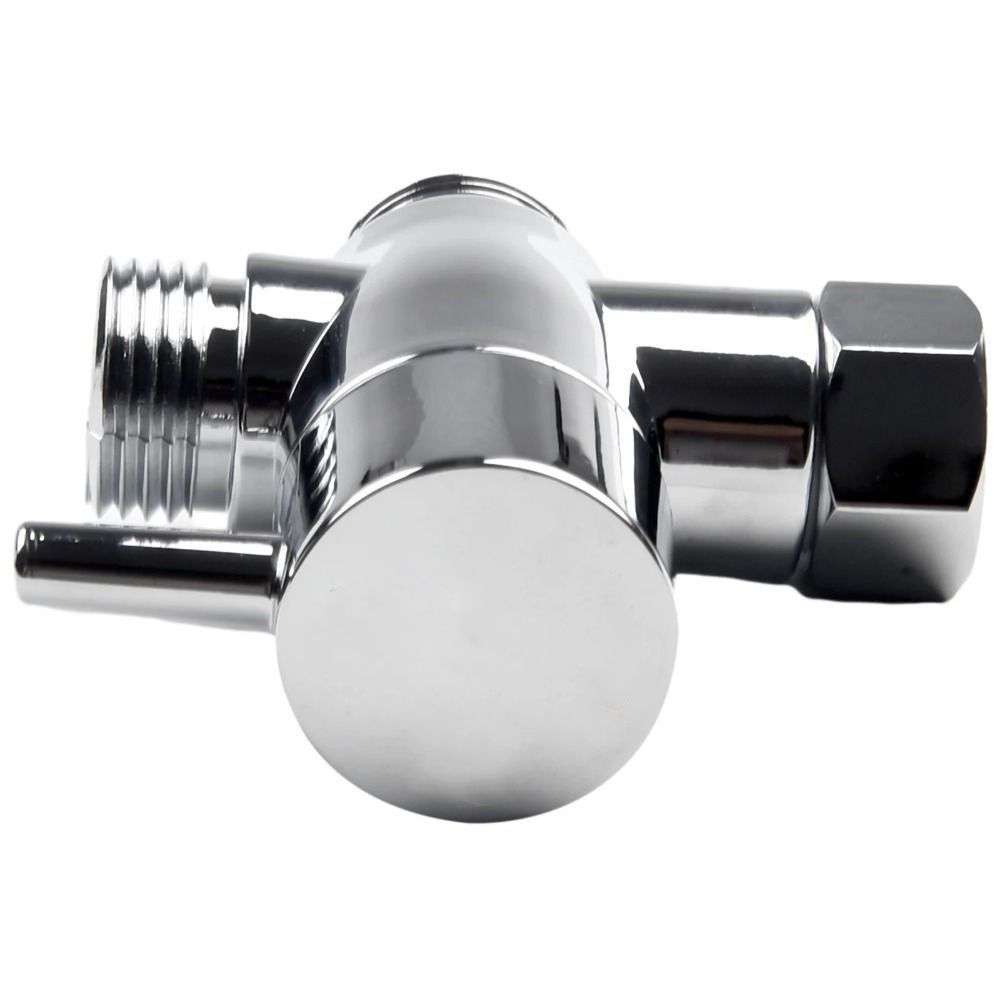 T-Adapter 3 Way Switch Faucet Valve Three Function Shower Tap Connector  Bathroom Accessories