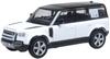 OXFORD Land Rover Defender 110X Масштабная литая модель автомобиля (БЕЛЫЙ ФУДЗИ) 1/76