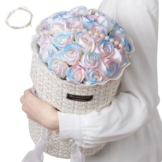 Уникальный искусственный цветок розы Яркий цвет Тонкая текстура Создает атмосферу