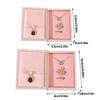 Creative Book Shape Jewelry Storage Box Mini Flip Cover Ring Box Vintage Pendant Box for Valentine's