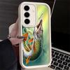 Чехол для телефона для Samsung Galaxy A17 A16 A15 A14 A13 Рыба Карп Удочка A56 A36 A26 A55 A35 A25 A54 A34 A24 A53 A33 A23 A07 A06