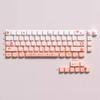 74 клавиши Боковая печать Полупрозрачные колпачки клавиш Sakura Оригинальный профиль Сублимация Подсвечиваемая колпачок клавиши для 60 Механические клавиатуры