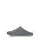 Женские тапочки-мюли Fitflop из войлока с овчиной - Стальной серый (Ft59K2P043)