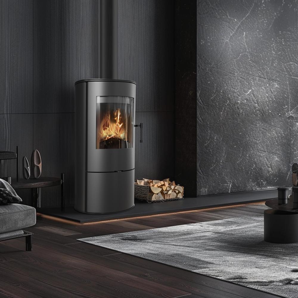 KRATKI ROLLO 150 7 kW steel furnace + accessories
