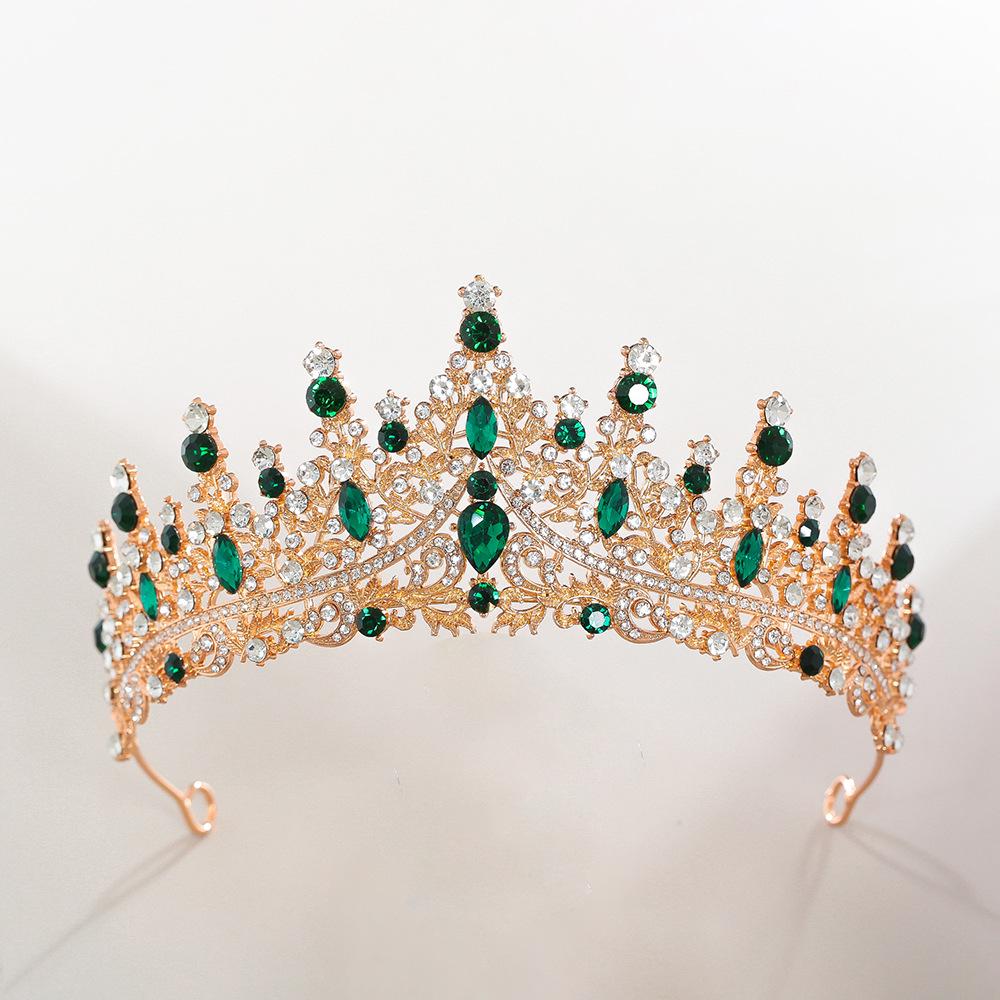Элегантная хрустальная свадебная тиара - Свадебный и праздничный аксессуар для волос