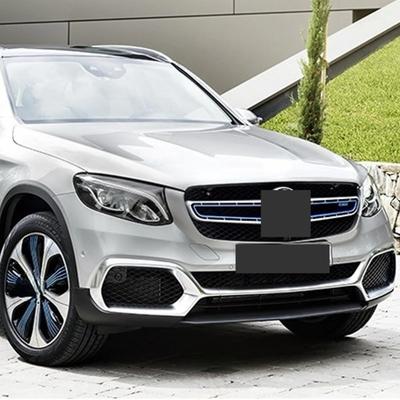 Для Mercedes GLC X253 2015-2019 Передняя решетка Алмазный стиль GT Глянцевый черный АБС Спортивная сетчатая решетка GLC250 GLC300 GLC350 GLC43