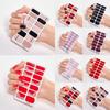 Women Girls Press On Nail Manicure Nail Stickers Nail Polish Strips Nail Art Decal Full Nail Wraps