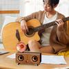 Портативный ретро Bluetooth-динамик винтажный деревянный звук мощный бас Bluetooth Soundbar беспроводной MP3-плеер поддержка TF-карты AUX