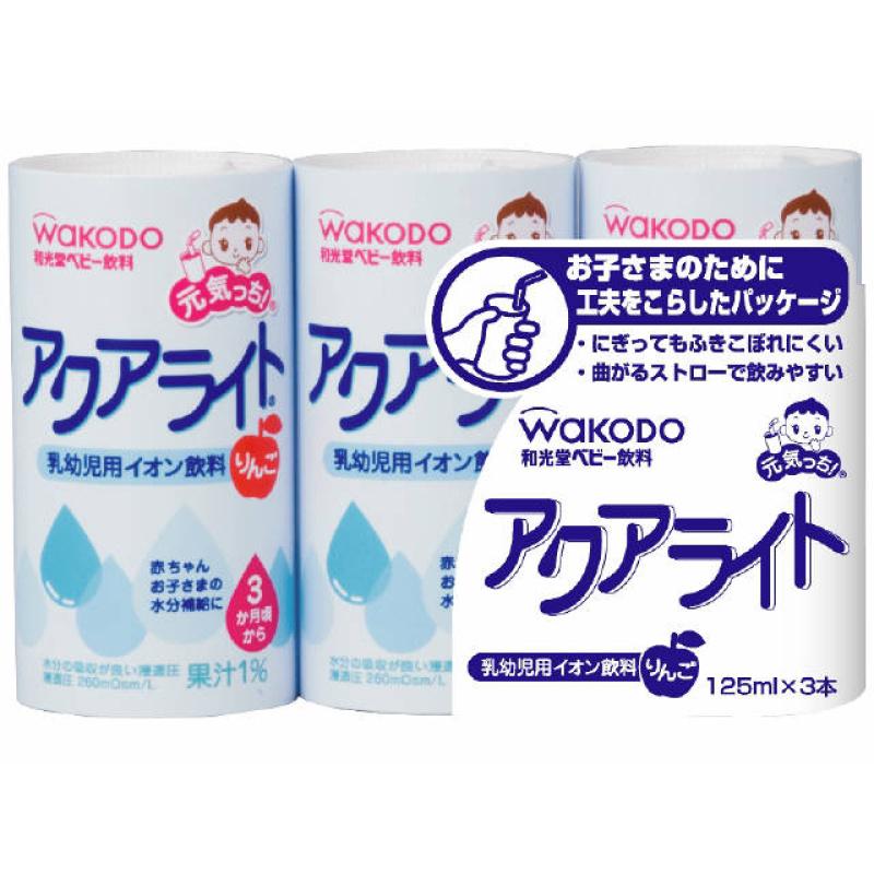 Vitality Aqua Light Яблоко 125 мл x 3