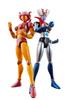 TAMASHII NATIONS Soul of Chogokin Mazinger Z Afrodai A Vs Minerva X 160mm ABS POM Painted Movable Figure GX-08R GX-09R Approx. Die-cast & &