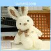 Bow Adorable Tie Cartoon Rabbit Plush Doll Children Toy For Gift Birthday