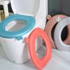 EVA Handheld Lift Toilet Seat Cover Thickened Four Seasons Universal Toilet Seat Cushion Paste Type Toilet Cushion Accessories