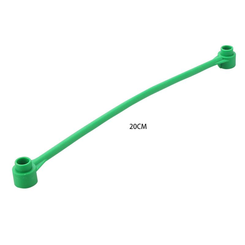 4 шт. Большой строительный блок Серия лесных растений Цветок Трава Дерево Наружное украшение Уличные аксессуары Совместимые сцены Игрушка для ребенка