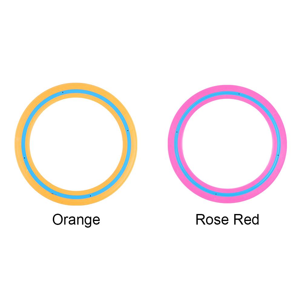 2-4PCS 25cm Flying Disc Portable Sports Play Discs Versatile Throwing Catching Disc Outdoor Flying Disc Toy for Beach Backyard