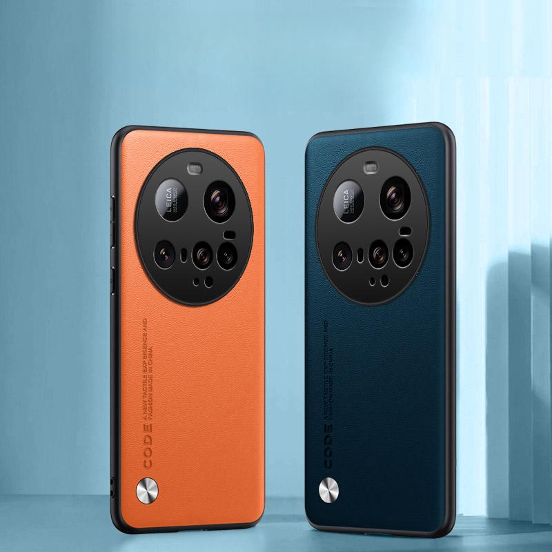 Чехол из углеродного волокна PU кожи для Xiaomi 15 Ultra, матовый, противоударный, с мягкой рамкой, однотонный, с защитой от царапин