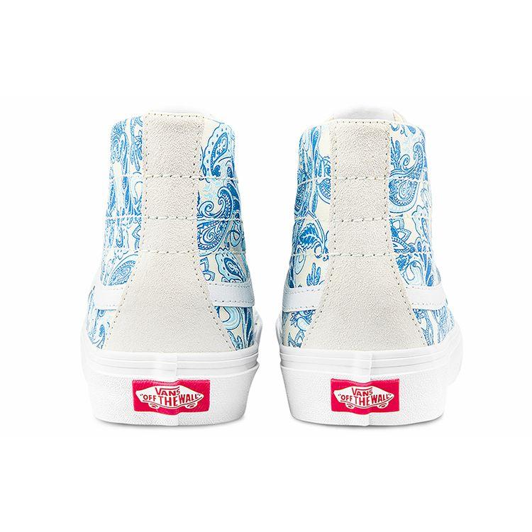 Vans Sk8 Hi Повседневные Легкие Дышащие Высокие Кеды для Скейтборда Унисекс Синие VN0A3MV1686