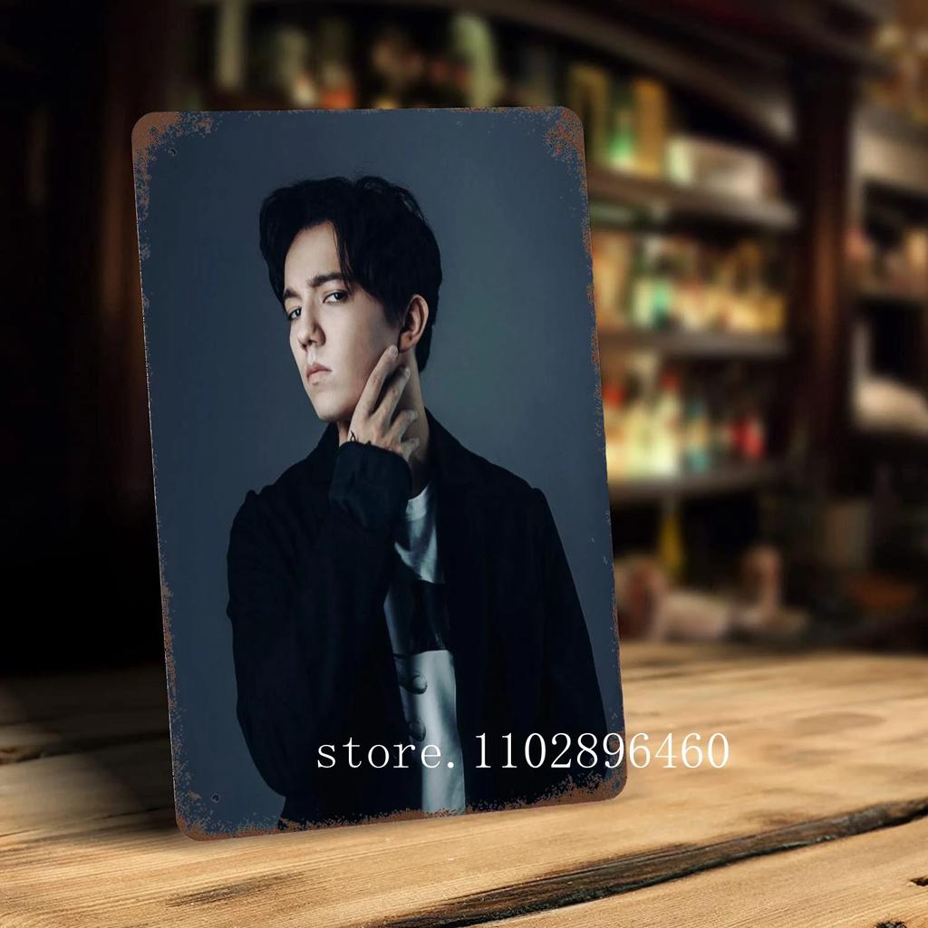 Димаш Кудайберген Таблички и Знаки настенный декор Винтажные жестяные знаки Капитан Металлический плакат Декор для бара паба клуба Настенное украшение