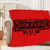 Плед Don Papa Rum Wine Art Patterns Животные Фланелевый Плед Уютное Ленивое Покрытие для Дивана Плед Супер Мягкая Простыня Матрасы