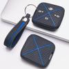Silicone Smart Key Cover for Zeekr Zeekr 001 Zeekr 009 Zeekr X Zeekr 007 with Keychain Honeycomb Texture Non Slip Grip Remote Key Case Protector