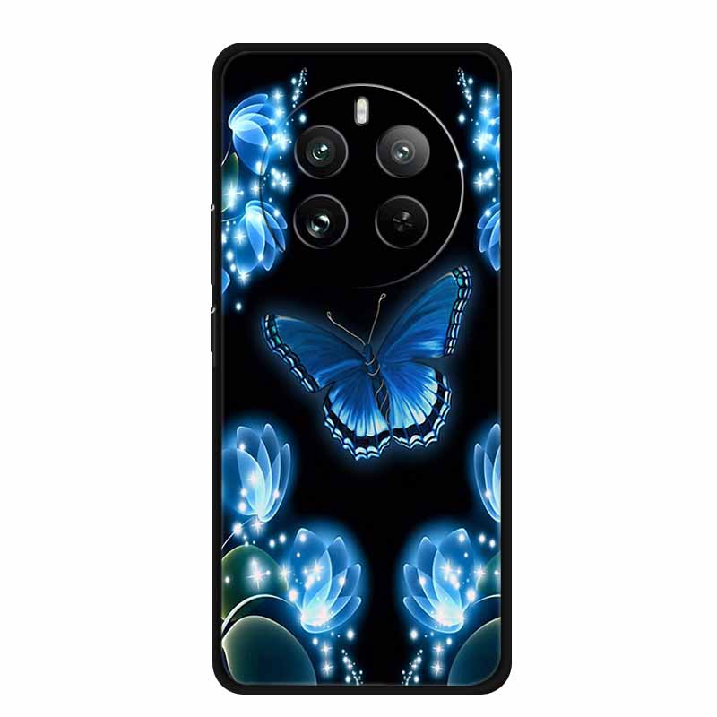 Для OPPO Realme 12 4G Чехол ТПУ Животные Мягкий Силикон Задняя Крышка Чехлы Для Телефона Для Realme12 4G Волк Защитный Оригинальный Крутой funda
