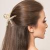 Stylish Starfish Hair Clip Durable Metal Hair Accessory For Women Elegant Updo And Low Ponytail