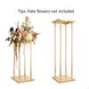 Metal Flower Stand Pedestal 40cm Tall Creative Accessories Table Rack Wedding Centerpiece