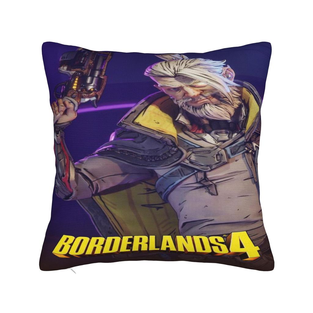 Модные наволочки для подушек с декором по игре Borderlands 4, мерч, квадратные, разных размеров