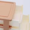 Yousheng Desktop Storage Drawer Ящик для хранения вещей Большая вместимость 3-слойный дизайн Штабелируемые ящики Органайзер Косметичка