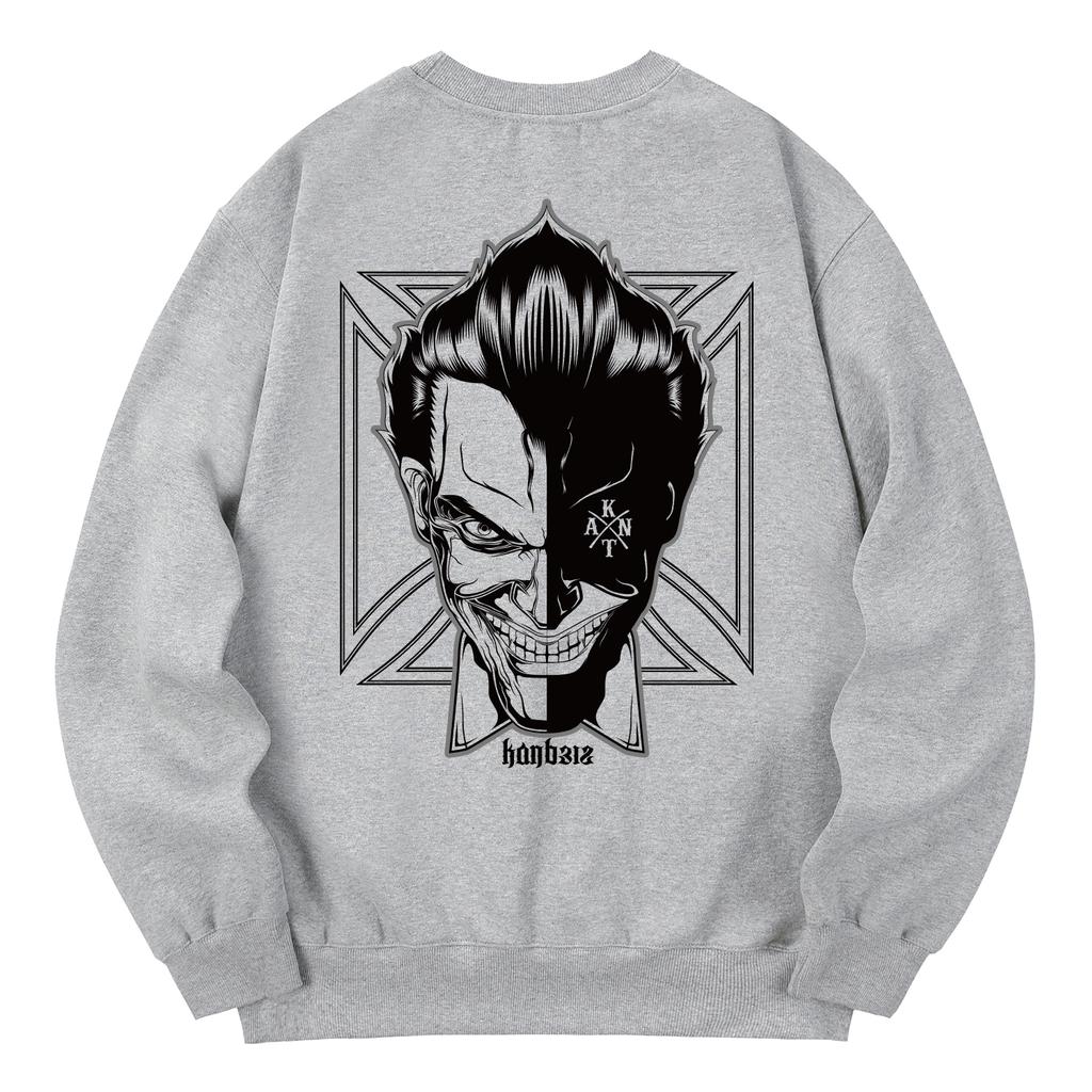 KAN6312 Kmg0113 Толстовка с подкладкой из флиса Joker - Серая