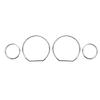 Speed Meter Decor Chrome Gauge Cluster Bezal Dashboard Chrome Ring High-Quality For BMW- E36 Direct Installation Car Accessoires
