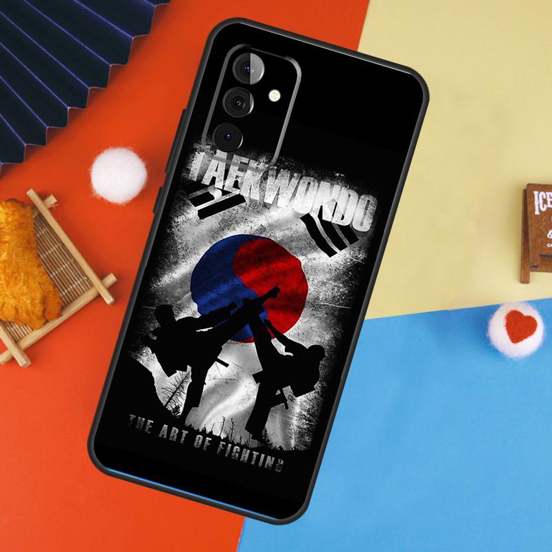 Чехол Kungfu Taekwondo для Samsung Galaxy A14 A34 A54 A55 A35 A15 A73 A53 A33 A23 A13 A12 A32 A52 A51