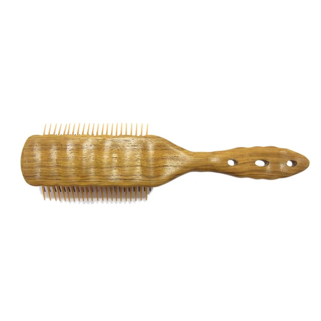Y.S.PARK Pro Wood Styler YS-508, 9-рядная щетка для волос, Ширина: 62мм, Длина: 212мм