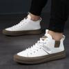 Men White Shoes High Top Men's Sneakers Skate Shoes Men Hip Hop Shoes Men Casual High Quality Tenis Masculino Fashion Streetwear