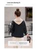 Women's Retro Sheepskin Leather Hooded Short Jacket - Autumn/Winter 2025