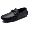 New Fashion Mens Casual Shoes Genuine Leather Male Loafers Comfy Summer Boats Shoes Mocassin Ultra-light Soft-Soled Driving Flat